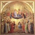 Le Couronnement de la Vierge Renaissance Fra Angelico